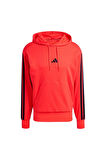 Essentials 3-Stripes French Terry Kapüşonlu Üst