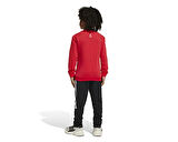 Adidas Lk Mrvl Sm Jog Çocuk Günlük Eşofman Takımı JN6102 Kırmızı
