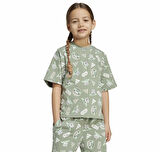 JF3650-C adidas Lk Sw Mndo T çocuk T-Shirt Haki