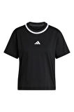 adidas Siyah  Kadın  T-shirt W CB T JD5551 Siyah  Kadın  T-shirt W CB T JD5551