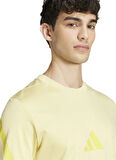 adidas JD5981 M Z.N.E. TEE Sarı Yuvarlak Yaka Regular Fit Düz Erkek T-Shirt