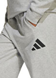 adidas Lastikli Paça Gri Erkek Çocuk Eşofman Altı JC7565-J FI LOGO PT