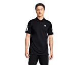 adidas Club 3Str Polo Erkek Tenis Polo Tişört JG0985 Siyah