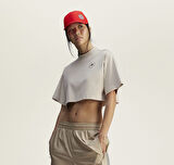 JG3587-K adidas By Stella Mccartney Crop Kadın T-Shirt Bej