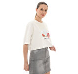 JC8334-K adidas Nelson T-Shirt Kadın T-Shirt Beyaz