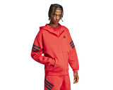 Adidas M Fi 3S Fz Erkek Günlük Eşofman Üstü JI8779 Kırmızı