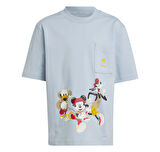 JD4552-C adidas X Disney Mickey Mouse çocuk T-Shirt Açık Mavi