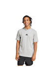 adidas Erkek  Gri  T-shirt M SL SJ T JF1091