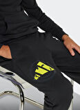 adidas Düz Paça Siyah Erkek Çocuk Eşofman Altı JJ3073-J SMI PANT