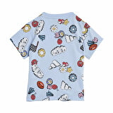 Adidas Bebek Şort Tişört Takım Fun Allover Print