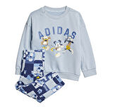 JD0374-B adidas X Disney Mickey Mouse Bebek Eşofman Takımı Açık Mavi