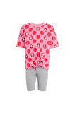 adidas Çocuk  Pembe  Eşofman LG DY MI T SET JF3646
