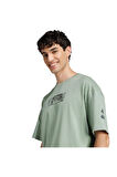 adidas Erkek  Yeşil  T-Shirt M SW TM T 2 JI5718