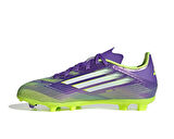 adidas F50 League Fg/Mg J Genç Çoklu Çim Zemin Kramponu JH7747 Mor