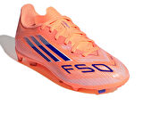 adidas F50 League Fg/Mg J Çocuk Çoklu Çim Zemin Kramponu JH7746 Turuncu