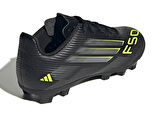 adidas F50 Club Fg/Mg J Çocuk Çoklu Çim Zemin Kramponu JI0028 Siyah