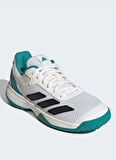 adidas Beyaz Erkek Çocuk Tenis Ayakkabısı JH5123 Courtflash K