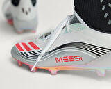 adidas F50 Messi Elite Fg Erkek Çim Zemin Kramponu JP5593 Beyaz