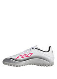adidas JP7445 F50 MESSI CLUB TF Beyaz - Gümüş Erkek Halı Saha Ayakkabısı