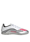 adidas JP7445 F50 MESSI CLUB TF Beyaz - Gümüş Erkek Halı Saha Ayakkabısı