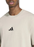 adidas JX5658 M SL SJ T Gri Bisiklet Yaka Normal Düz Erkek T-Shirt