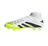 JH8844-E adidas Predator Club Sock Fg-Mg Erkek Spor Ayakkabı Beyaz