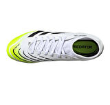 JH8844-E adidas Predator Club Sock Fg-Mg Erkek Spor Ayakkabı Beyaz
