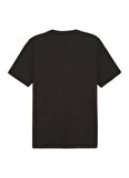 62790901 GRAPHICS Summer Sports Tee Siyah Yuvarlak Yaka Regular Fit Baskılı Erkek T-Shirt