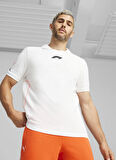 Puma 62571902 F1 Polo PUMA White Siyah Polo Yaka Regular Fit Düz Erkek T-Shirt