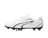 Puma Vitoria Fg/Ag Erkek Çim Zemin Kramponu 10748306 Beyaz