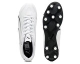 Puma Vitoria Fg/Ag Erkek Çim Zemin Kramponu 10748306 Beyaz
