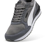 St Runner V4 Mesh Erkek Gri Sneaker Ayakkabı 39966603