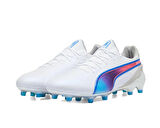Puma King Ultimate Fg/Ag Erkek Çim Zemin Kramponu 10780902 Beyaz