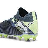 Future 7 Match Fg/Ag Erkek Gri Futbol Krampon 10793103