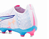 Puma Ultra 5 Match Vol. Up Fg/Ag Erkek Çim Zemin Kramponu 10806401 Beyaz