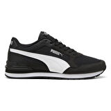 St Runner V4 Mesh Erkek Siyah Sneaker Ayakkabı 39966601