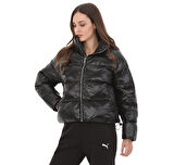 626514-01 Puma Shiny Puffer Jacket Kadın Mont Siyah