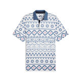 Puma Fair Isle Print Golf Polo Tshirt