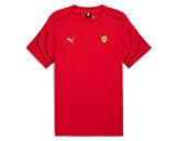 Puma Ferrari Race Mt7+ Tee Erkek Günlük Tişört 62704502 Kırmızı