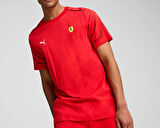 Puma Ferrari Race Mt7+ Tee Erkek Günlük Tişört 62704502 Kırmızı