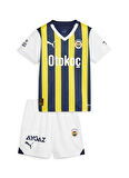 Puma Düz Beyaz - Mavi Erkek Eşofman Takımı 77537202-FSK Away Minikit w/o Socks