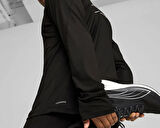 Puma Run Cloudspun 1/4 Zip Erkek Uzun Kollu Koşu Tişörtü 52578101 Siyah