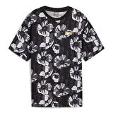 Essentials+ Kadın Siyah Günlük Stil T-Shirt 68169201