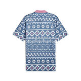 Puma Fair Isle Print Golf Polo Tshirt