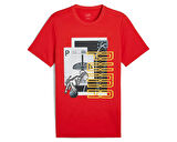 Puma Wınnıng Shot Tee 1 Erkek Günlük Tişört 68231101 Kırmızı