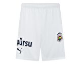 Puma Fsk Shorts  Fenerbahçe Sk 2024/2025 Erkek Futbol Şortu 77538204 Beyaz