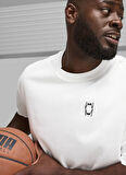 Puma 62759404Pivot Unisex Tee 2.0 Beyaz Yuvarlak Yaka Regular Fit Düz Erkek T-Shirt