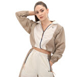 626641-87 Puma Dare To Modular Jacket Kadın Ceket Kahve