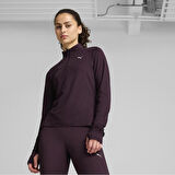 Puma Kadın Uzun Kol Tişört Run Favorite 1/4 Zip