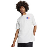 Graphics Growth Relaxed Erkek Beyaz Günlük Stil T-Shirt 62801002